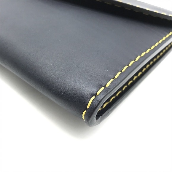 Celine Stitch Leather Clutch Bag Blue - Picture 5 of 10